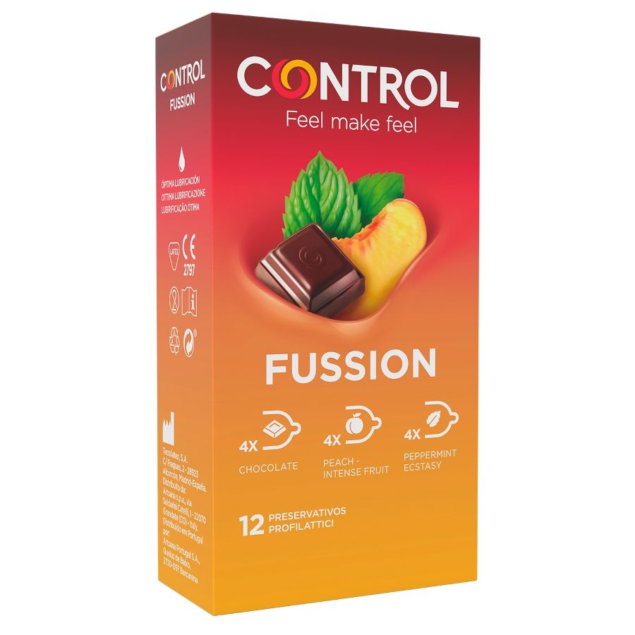 Control fussion 12 stk kondomer