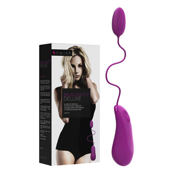 B swish bnaughty deluxe vibrating bullet raspberry