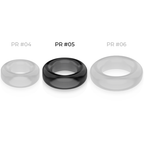 Powering PR05 super fleksibel penisring 4,8 cm sort