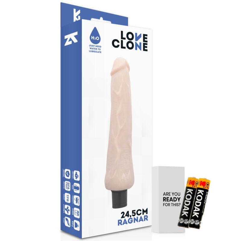 Loveclone Ragnar self lubrication dildo 24,5cm