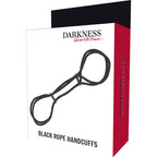 Darkness 100% bomuldshåndled ankel sort