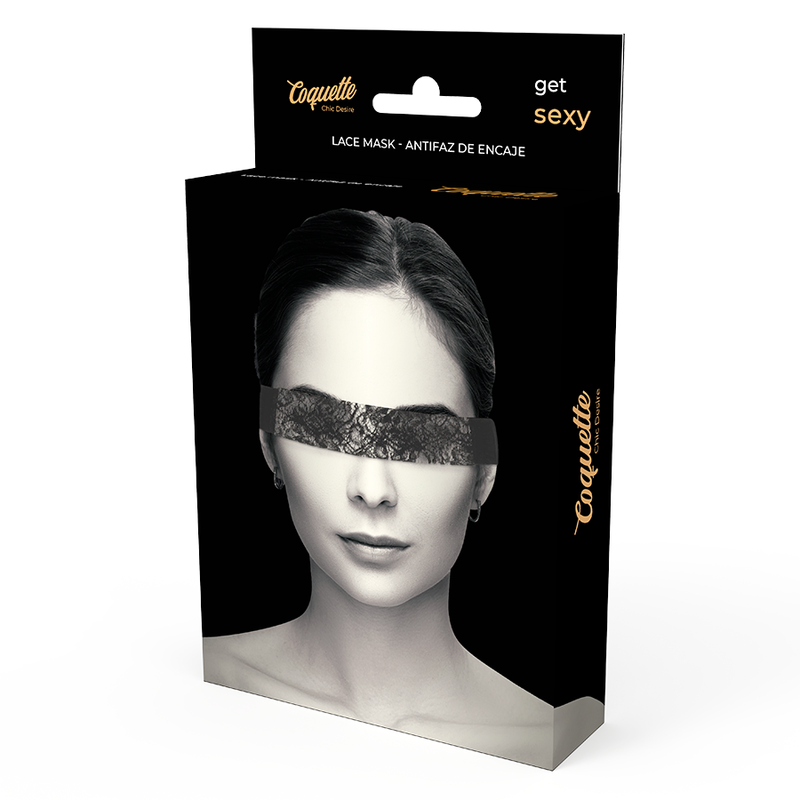 Coquette Chic Desire blonde maske sort