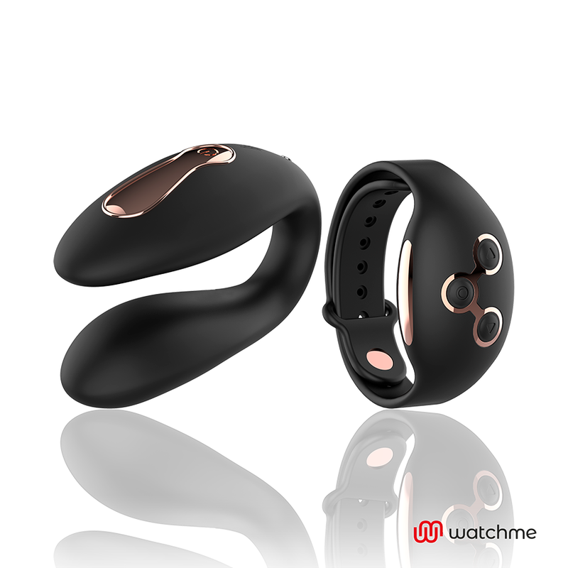 Anne's desire dual pleasure wirless watchme sort/guld