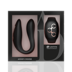 Anne's desire dual pleasure wirless watchme sort/guld