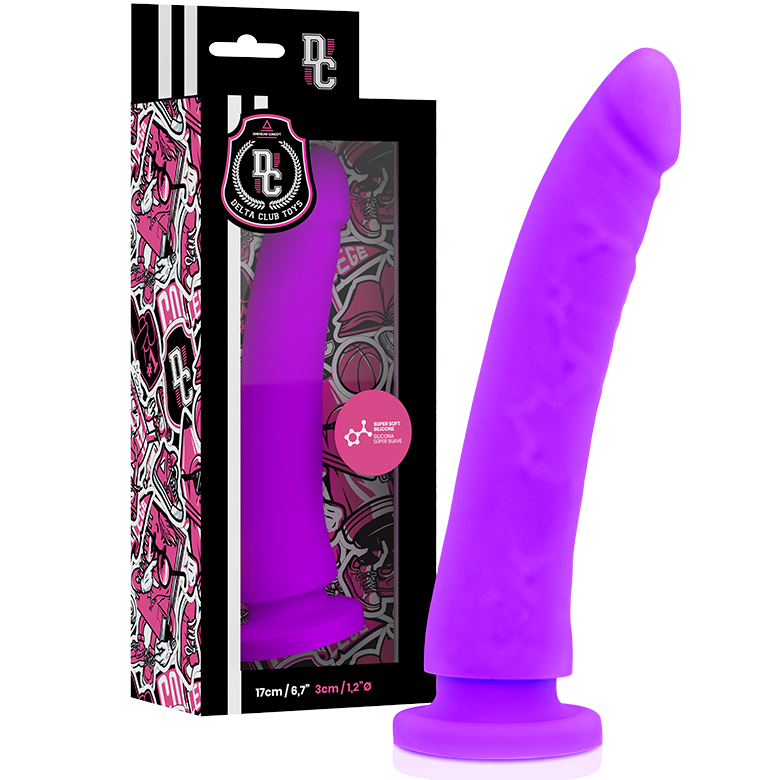 Delta Club toys dong lilla silikone 17 x 3cm