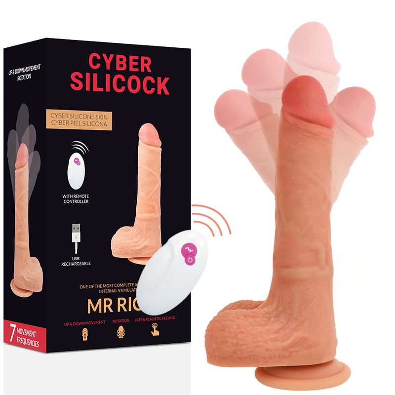 Cyber Silicock fjernbetjening realistisk hr. rick