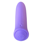 Delux silikone vibrator purple