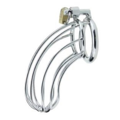 Luksus stål kyskhedsbælte