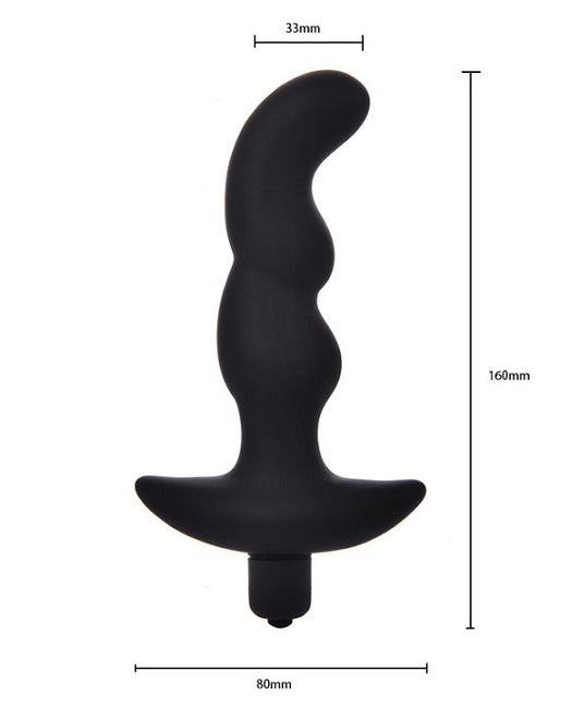 Vibrerende anal og prostata plug