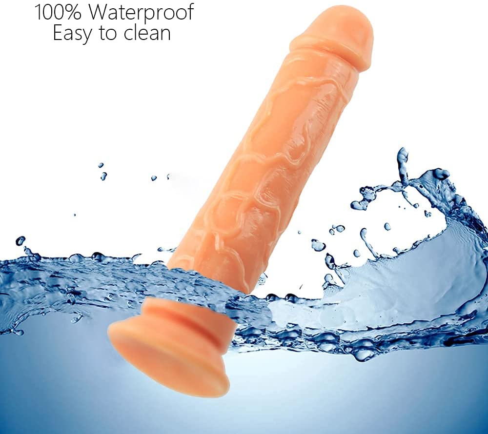 Jelly dildo med sugekop 22cm