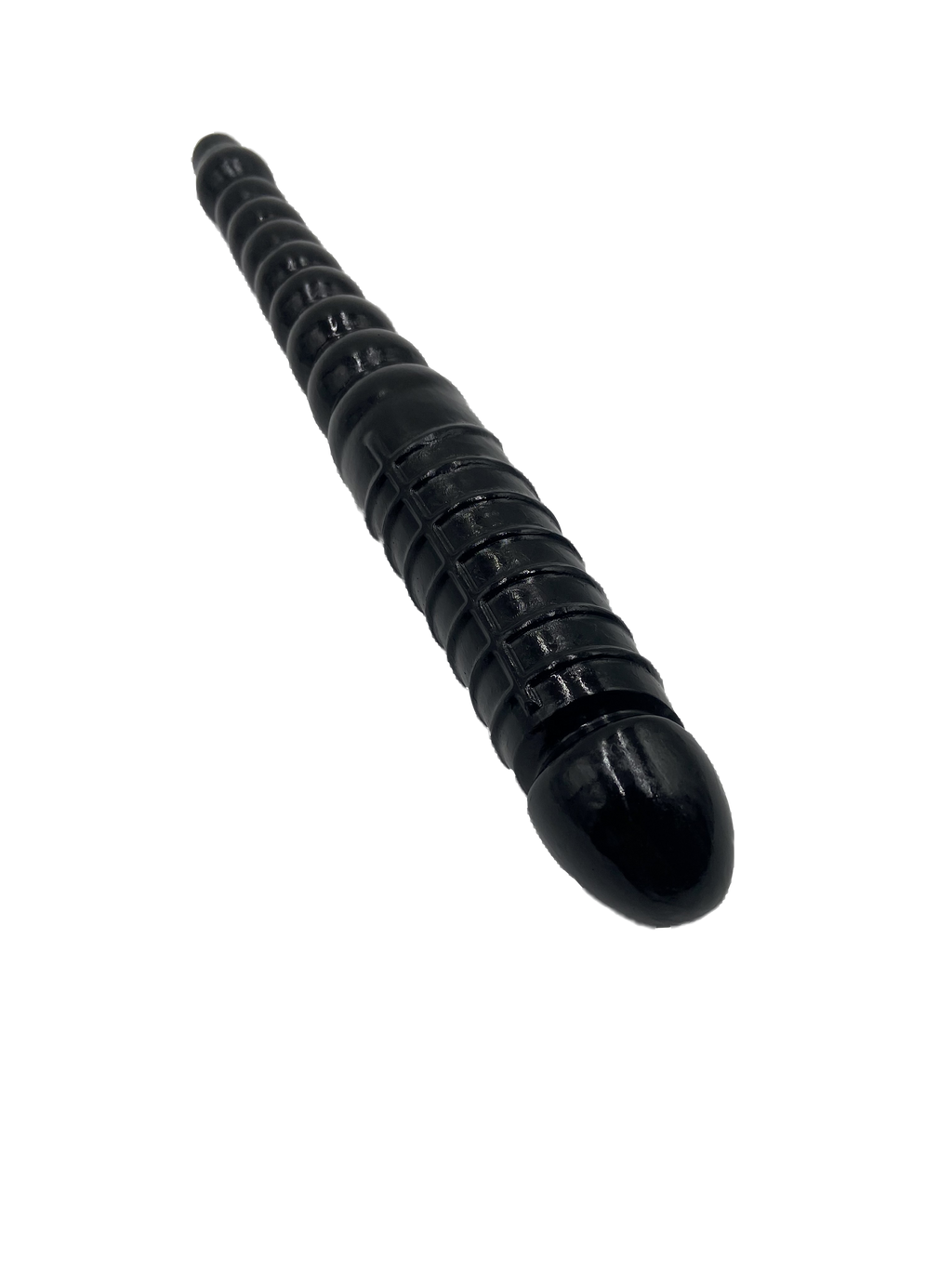 Ribbet strong double penis 39cm, black