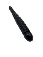 Ribbet strong double penis 39cm, black