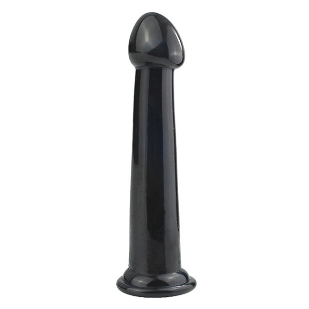 Dildo SMOOTH-GLIDE 22cm sort