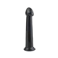 Sort dildo SMOOTH-GLIDE 18cm